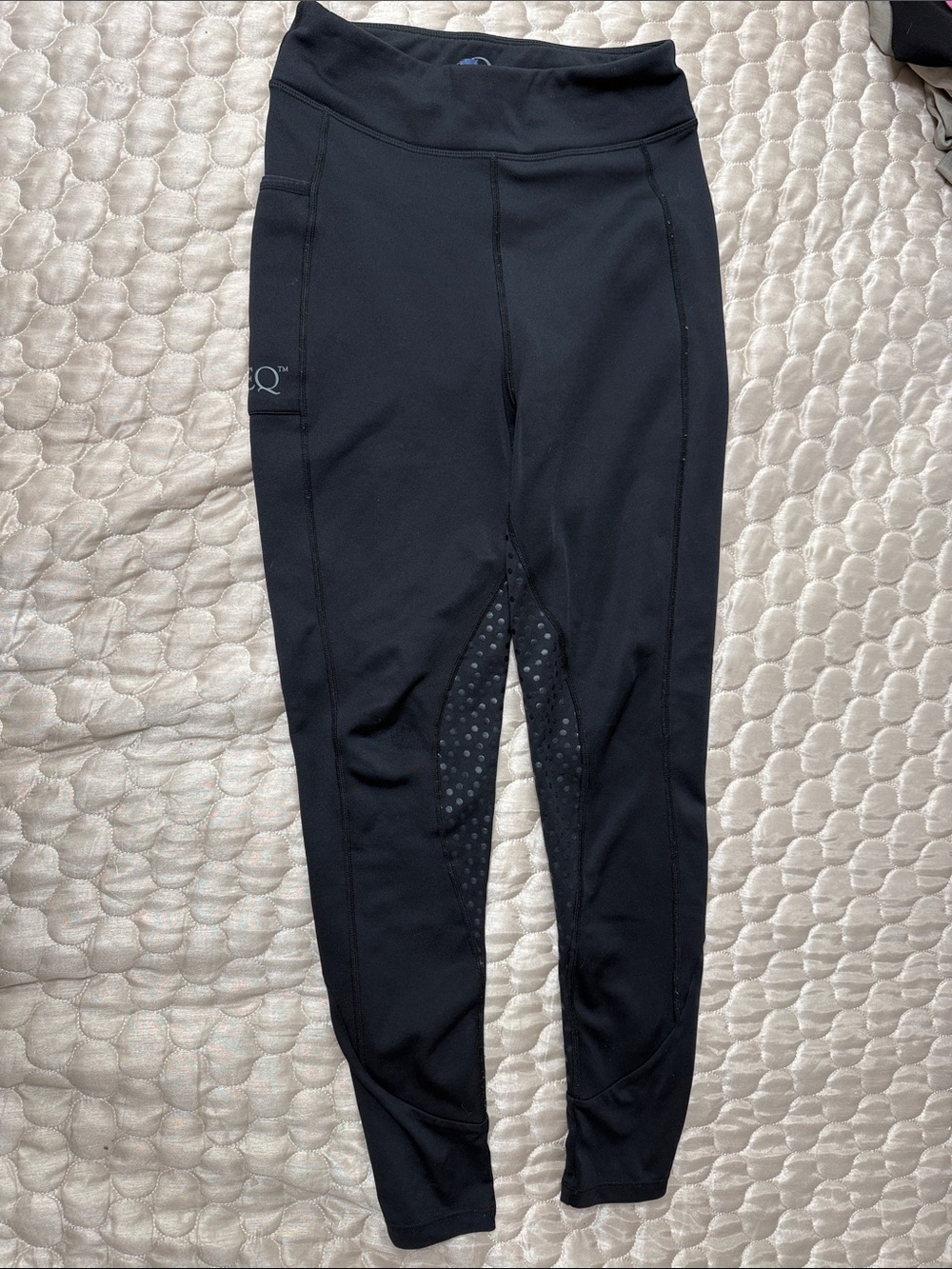 OEQ riding Black Performance Grip Riding Leggings - Brand